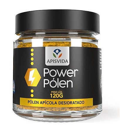 Power Pólen Apícola Desidratado 120g - Apisvida