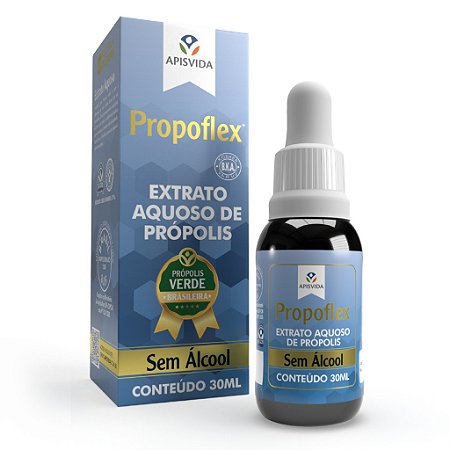 Propoflex Extrato Aquoso de Própolis Verde 11% Gotas 30ml - Apisvida