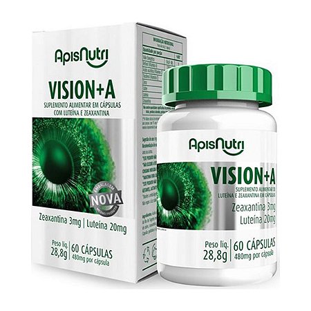 Vision + A 60 cápsulas - Apisnutri