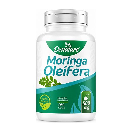 Moringa Oleifera 500mg 60 cápsulas - Denature