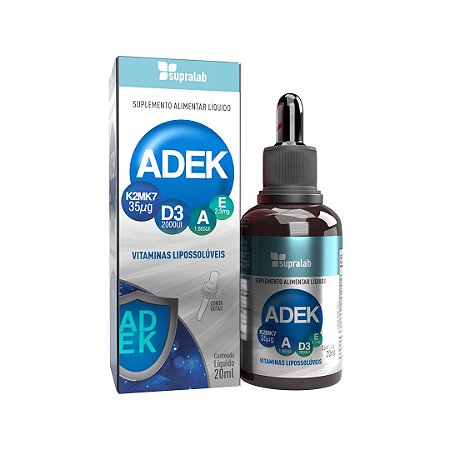 Vitaminas ADEK 30ml - Supralab