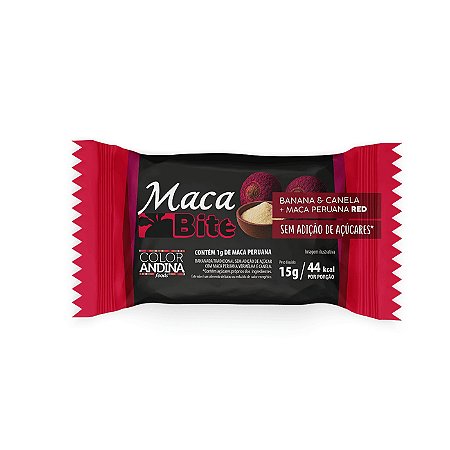Maca Bite Red 15g - Color Andina