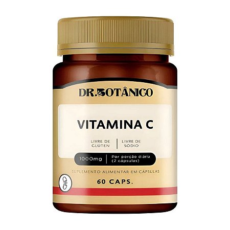 Vitamina C 1000mg 60cápsulas - Dr. Botânico