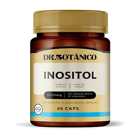 Inositol 1000mg 60 cápsulas - Dr. Botânico