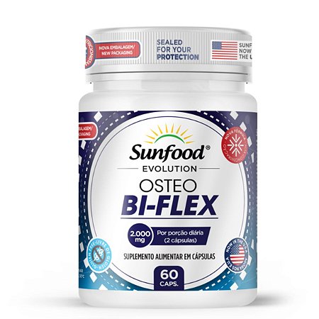Osteo Bi Flex 3000mg 60 cápsulas - Sunfood