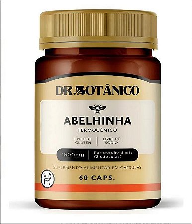 Abelhinha Termogênico 1500mg 60 cápsulas - Dr. Botânico