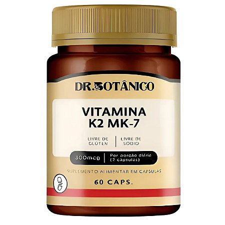 Vitamina K2 MK-7 150mcg 60 cápsulas - Dr. Botânico