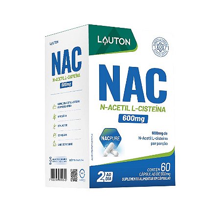 NAC 60 cápsulas - Lauton