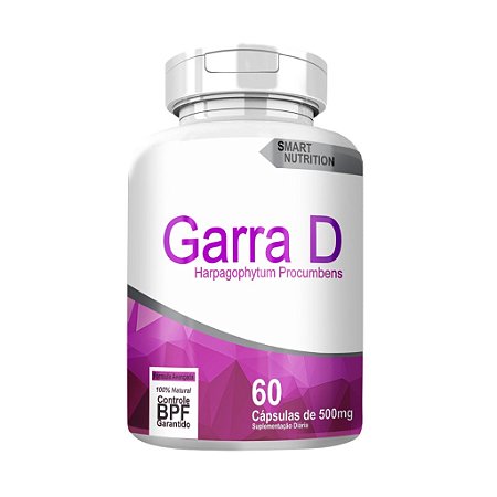 Garra D 500mg 60 cápsulas - 4 Elementos