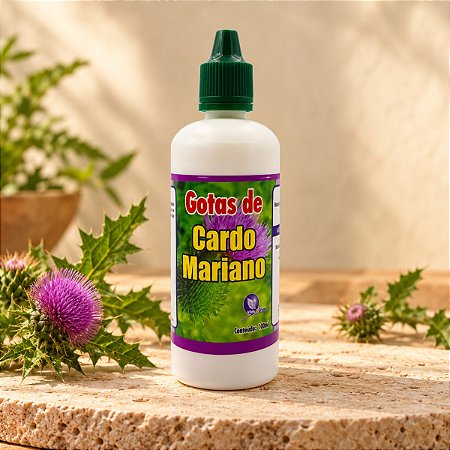 Cardo Mariano em Gotas 100ml - Vida Ervas