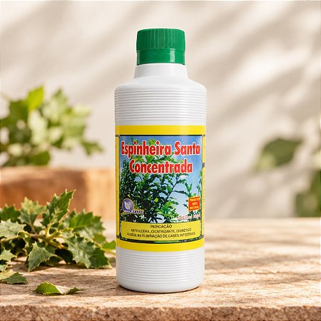 Espinheira Santa Concentrada 500 ml - Vida Ervas