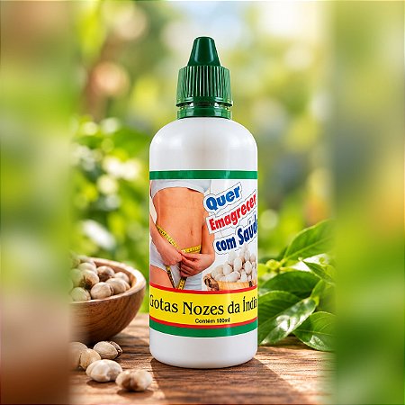 Noz da Índia em Gotas 100ml - Vida Ervas