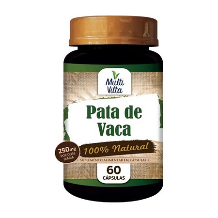 Pata de Vaca 250mg 60 cápsulas - Multivitta
