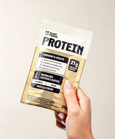 Protein Baunilha Sachê 35g - Plant Power