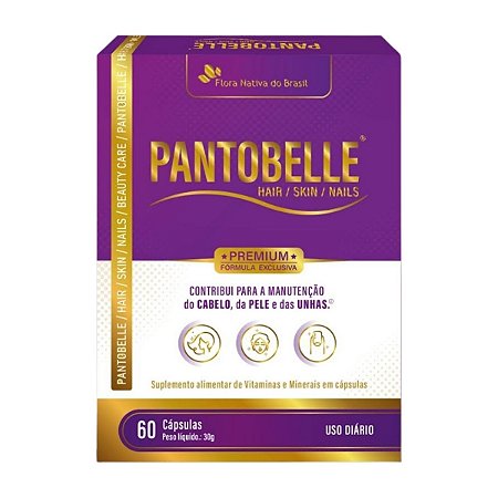 Pantobelle Cabelo, Pele e Unhas - Flora Nativa