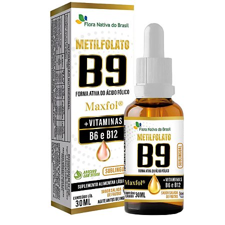 Metilfolato Sabor Frutas 30ml - Flora Nativa