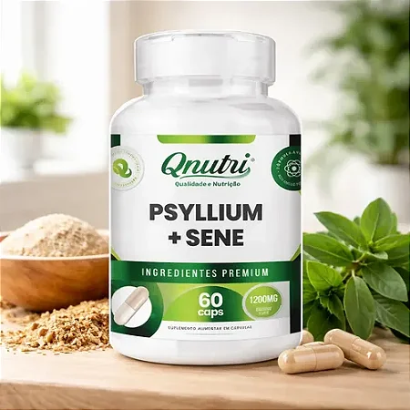 Psyllium + Sene 60 cápsulas - Qnutri
