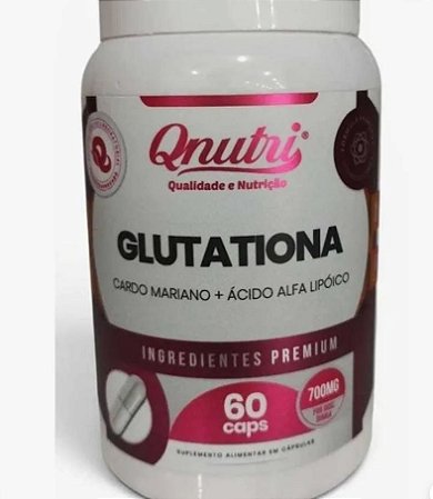 Glutationa + Cardo Mariano + Ácido Lipoico 60 cápsulas - Qnutri