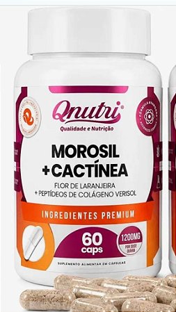 Morosil + Cactinea 60 cápsulas - Qnutri