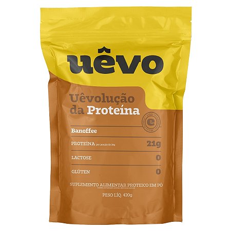 Albumina Banoffee 420g - Uevo