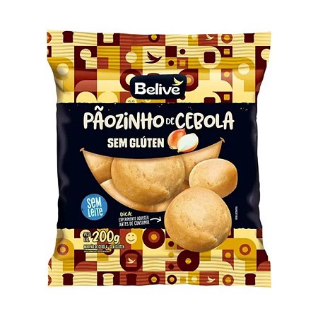 Pãozinho de Cebola 200g - Belive