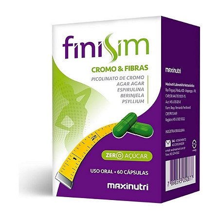 Finisim 60 cápsulas - Maxinutri