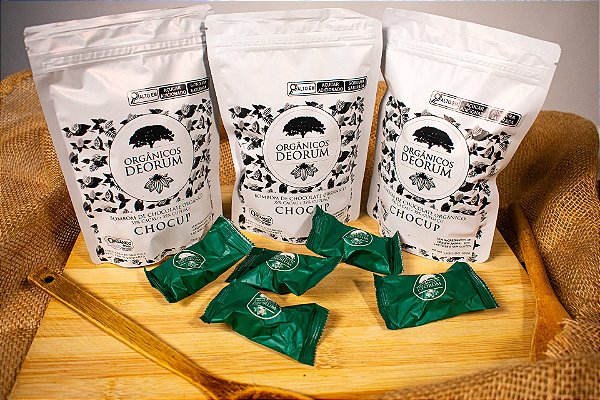 Bombom Chocup Orgânico Sachê 100g - Deorum