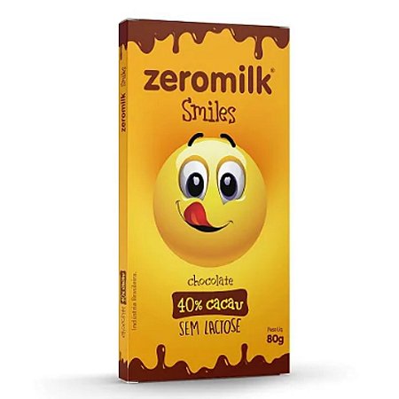 Chocolate Smile 40% Cacau 70g - Zeromilk