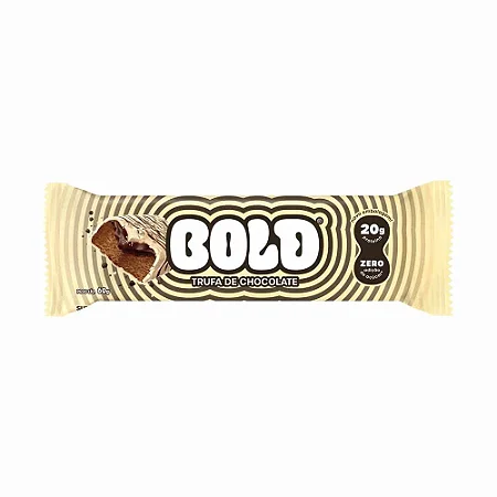 Barra Proteica Sabor Trufa de Chocolate 60g - Bold