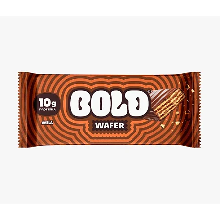 Wafer Chocolate com Avelã 40g - Bold
