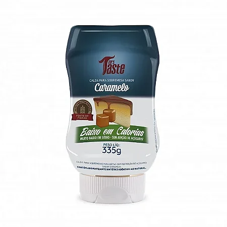 Calda de Caramelo 335g - Mrs Taste