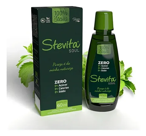 Adoçante Líquido Stevita Soul 60ml - Stevita
