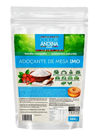Adoçante Culinário IMO Baixo Açúcar 320g - Color Andina