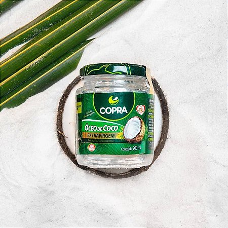 Óleo de Coco Sem Sabor - 200ml Copra