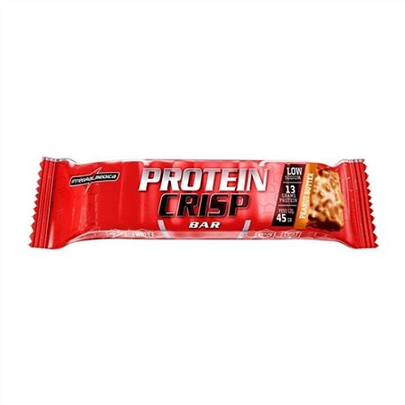 Protein Crisp Bar - Peanut Butter - Unid. 45g - IntegralMedica