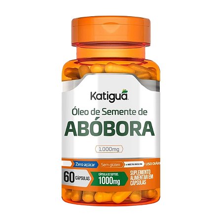Óleo de Semente de Abóbora 1000mg 60 cápsulas - Katiguá