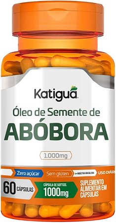 Óleo de Semente de Abóbora 1000mg 60 cápsulas - Katiguá