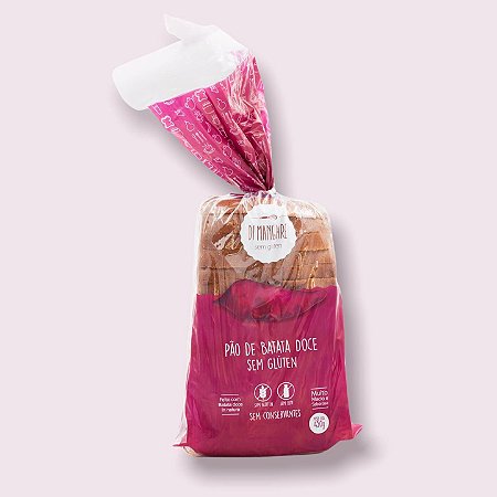 Pão de Batata Doce - Sem glúten e Sem lactose - SGL 450g DiMangiare