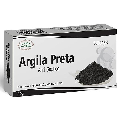 Sabonete Argila Preta - Lianda 90g