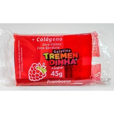 Gelatina Tremendinha Framboesa 45g