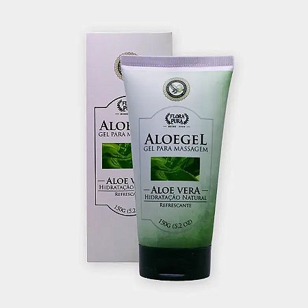 Gel Massageador AloeGel - 150g FloraPura