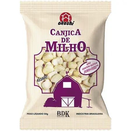 Canjica de Milho com Açúcar orgânico 50g - Okoshi