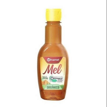 Mel Orgânico Bisnaga Pet 250g - Minamel