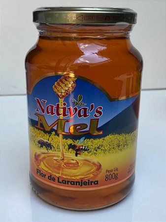 Mel Flor de Laranjeira 800g - Nativa's