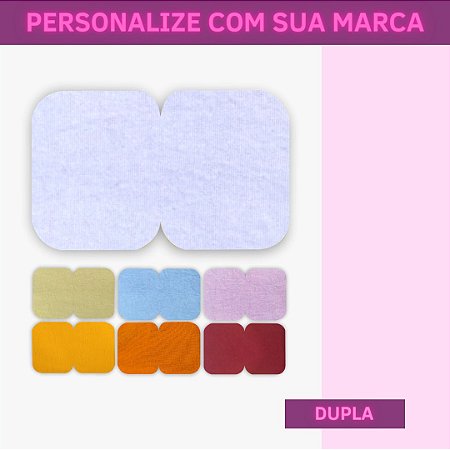 Flanela Mágica Personalizada - Dupla - 1000 unidades
