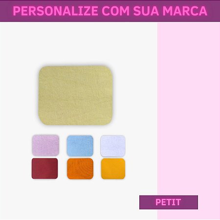 Flanela Mágica Petit Personalizada -  100 unidades