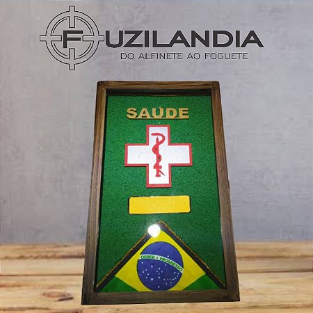 Moldura Personalizada Sáude Militar