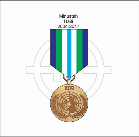 Medalha Missão de Paz no Haiti MINUSTAH