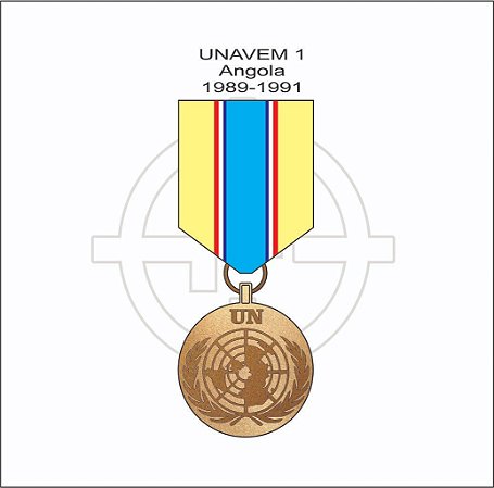 Medalha Missão de Paz em Angola UNAVEM