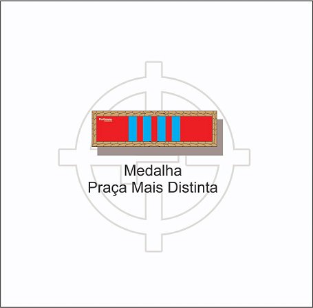 Barreta Medalha Praça Mais Distinta
